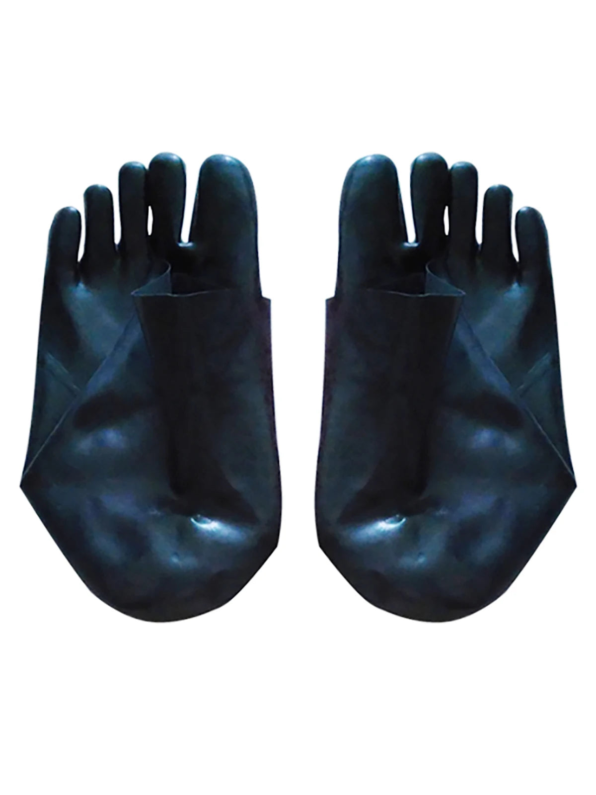 Latex Socks 0.6mm Plus Thickness Seamless Hosiery five Toes Sox Unisex Waterproof filming socks